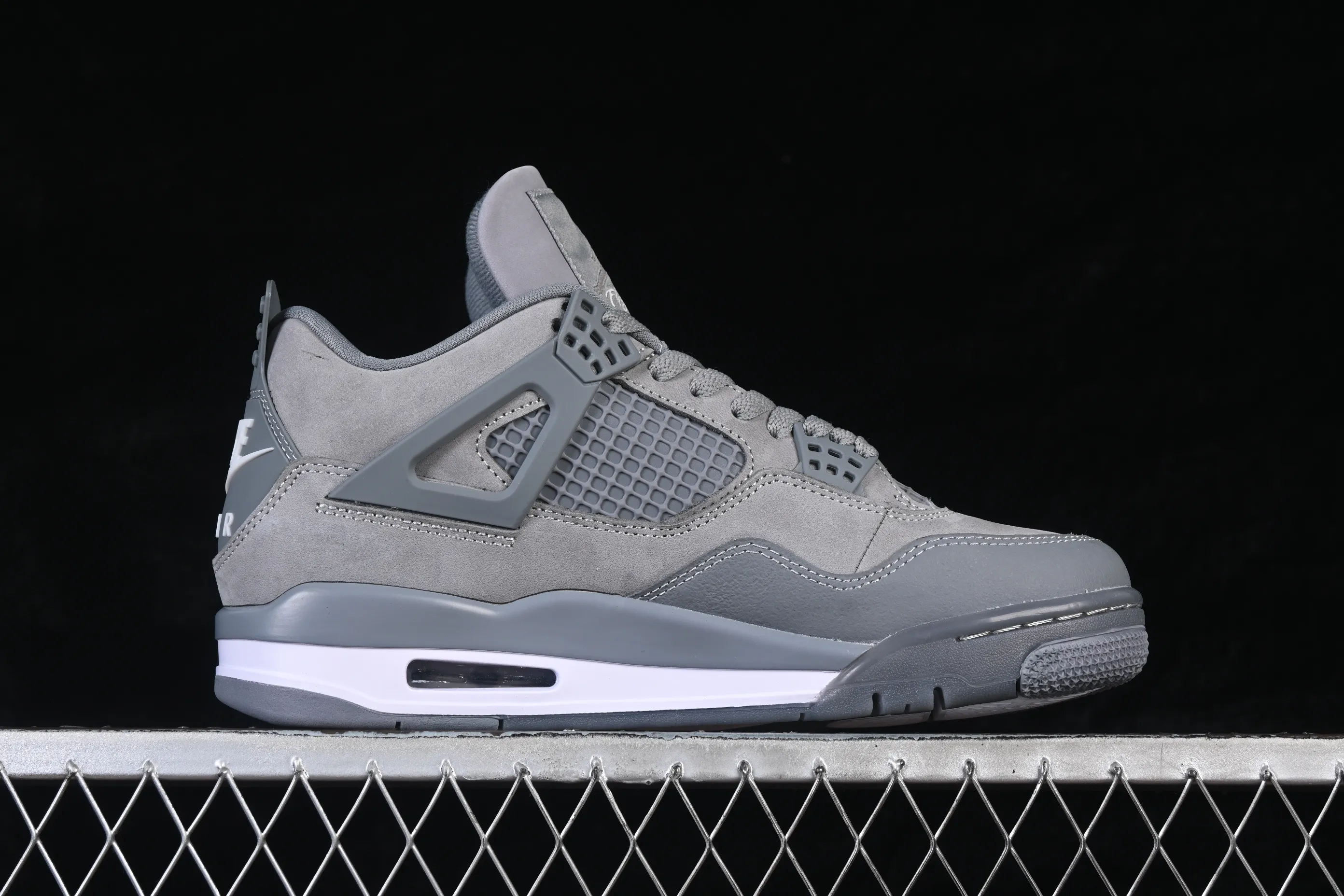 All categories Air Jordan Jordan series basketball shoes Air Jordan 4 Nigel Sylvester x Air Jordan 4 Retro "Grey" AJ4 Joe 4 joint gray brick HF4340-003